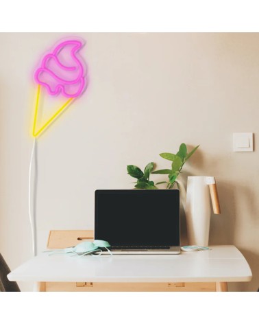 Enseigne néon SMALL ICE CREAM