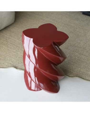 Pillar marshmallow burgundy