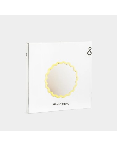 Mirror zigzag yellow