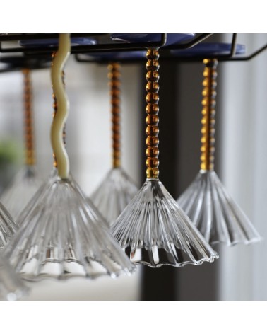 Coupe perle amber set of 2