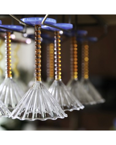 Coupe perle amber set of 2