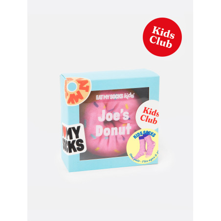 Chaussettes Fun pour enfants, Joes Donut, Pink