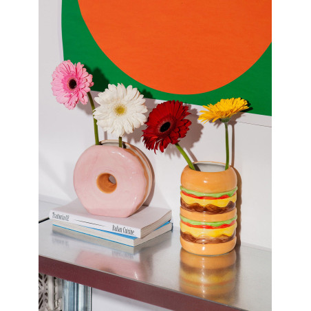 Vase Fast Food Burger