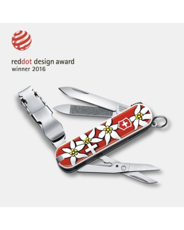 CANIF VICTORINOX NAIL CLIP 580 EDELWEISS