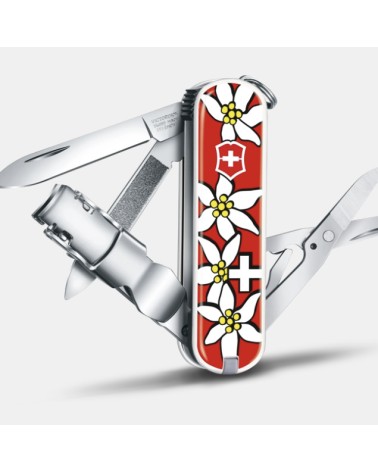 CANIF VICTORINOX NAIL CLIP 580 EDELWEISS