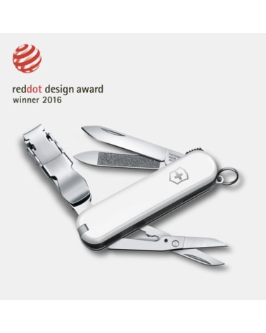 COUTEAU VICTORINOX NAIL CLIP 580 BLANC