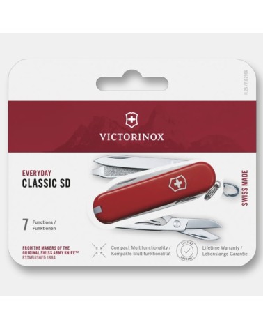 CANIF VICTORINOX NAIL CLIP 580 ROUGE