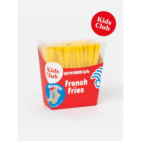 Chaussettes Fun pour enfants, French Fries